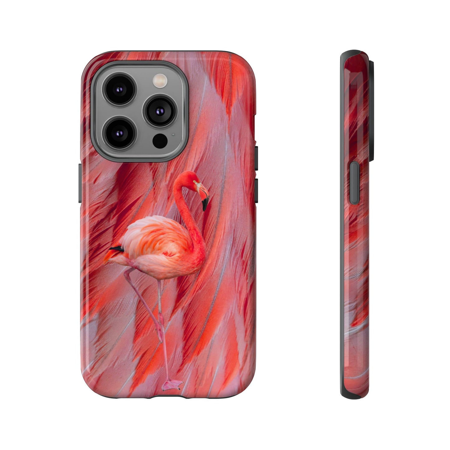 Protective Phone Case – Scarlet Plume
