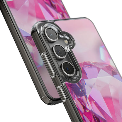Clear Phone Case – Pink Ice