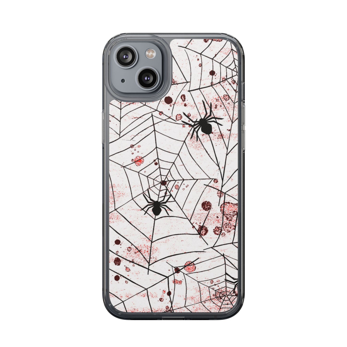 Clear Phone Case – Blood Web