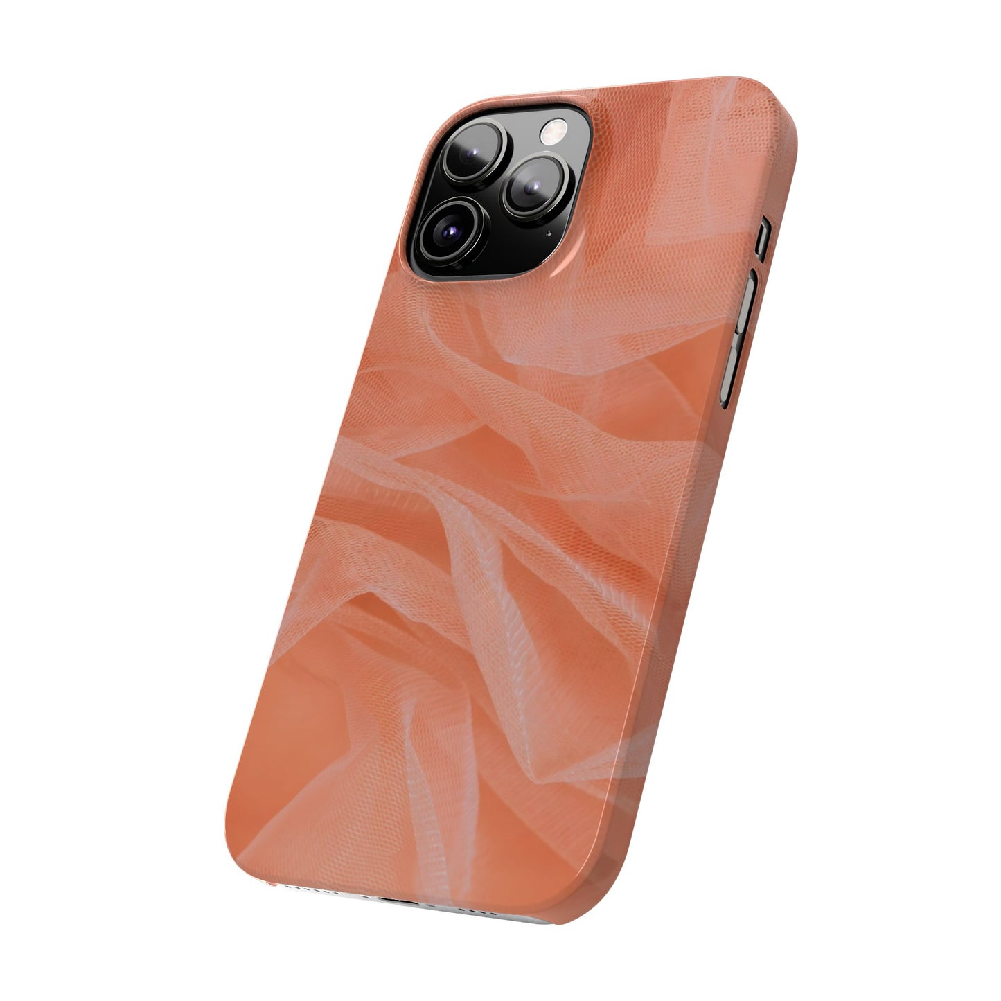 Slim Phone Case – Coral Veil