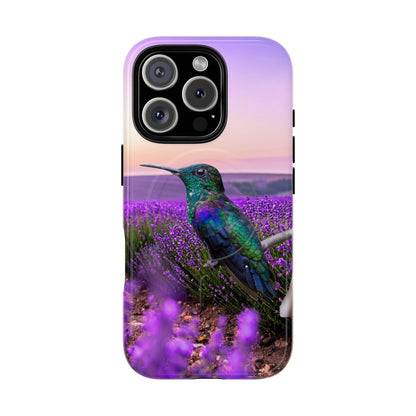 Protective Magnetic Phone Case – Hummingbird Reverie
