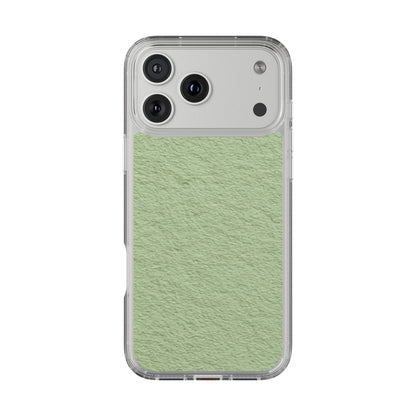 Clear Phone Case – Matcha Wash
