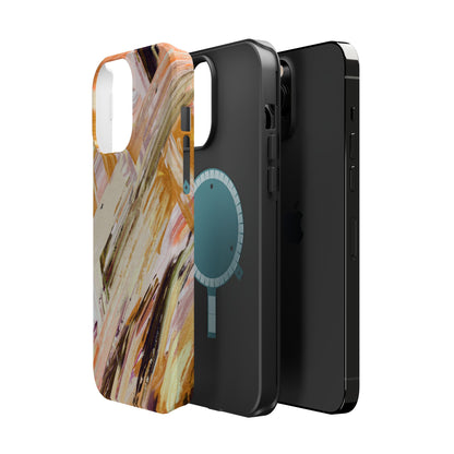 Wireless-Charging Compatible Case – Brush & Bronze