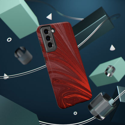 Impact-Resistant Phone Case — Crimson Current