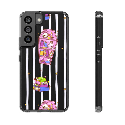 Clear Phone Case – Booked to Death