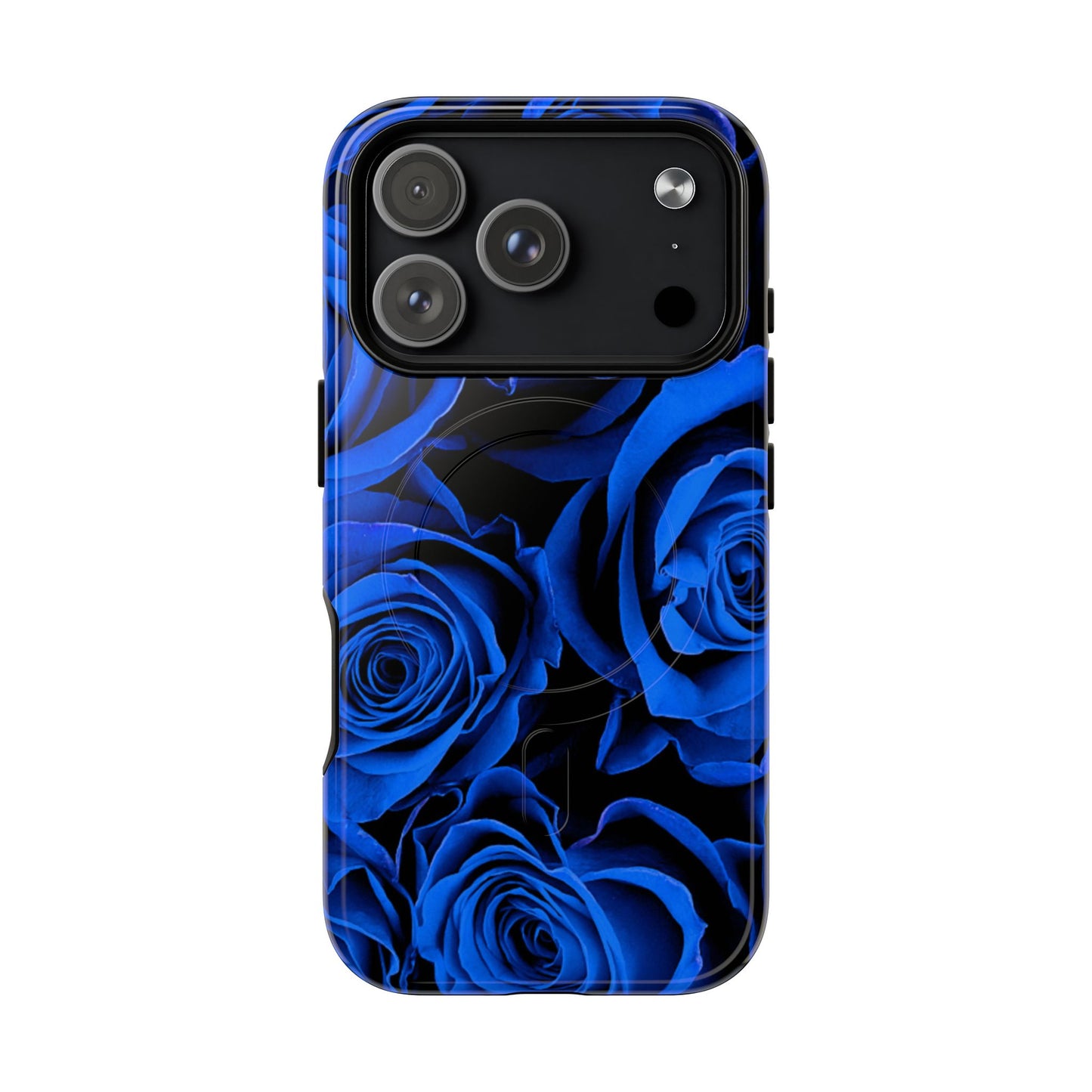 Protective Magnetic Phone Case – Midnight Bloom