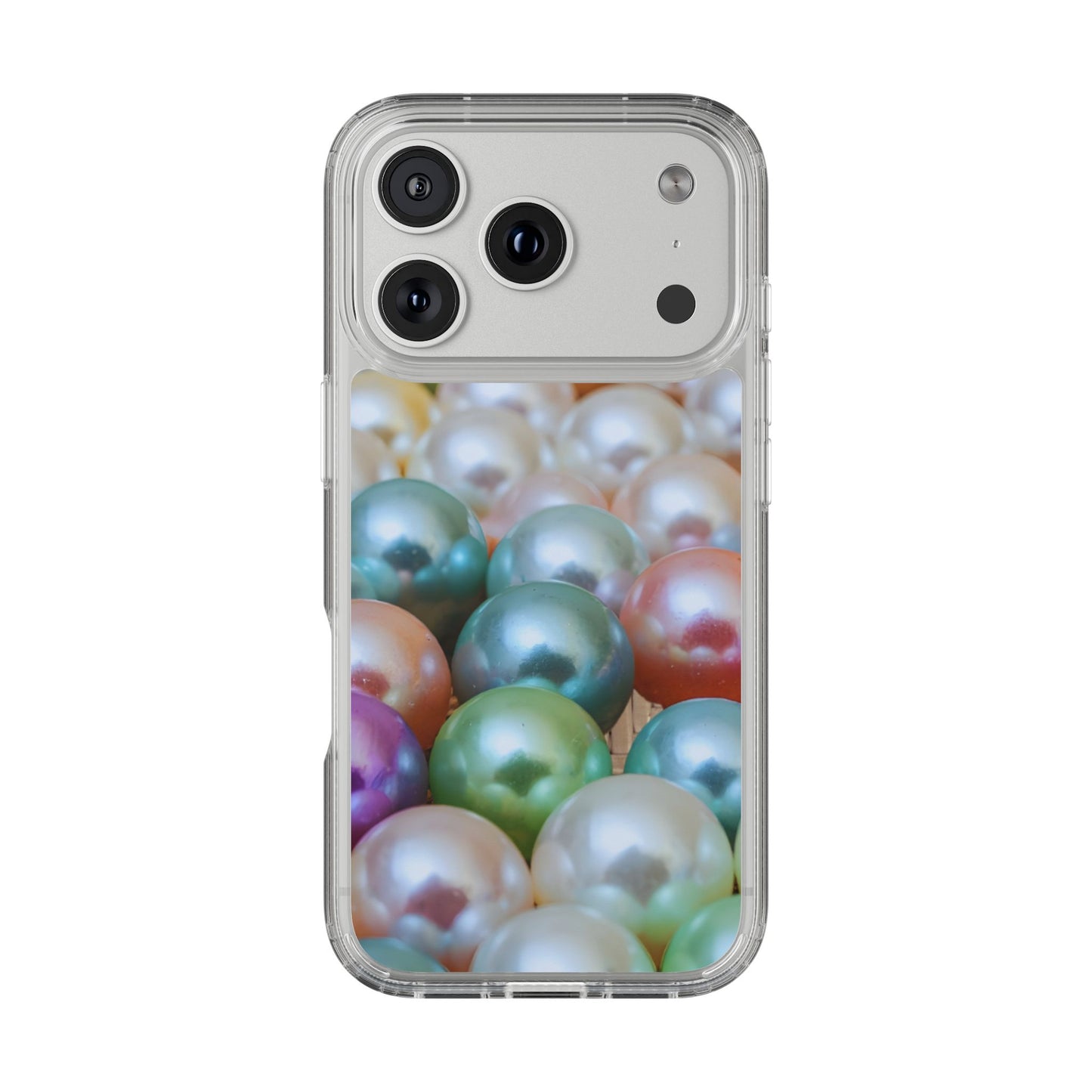 Clear Phone Case – Pearl Pop