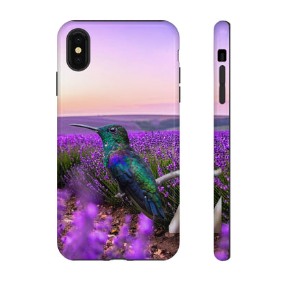 Protective Phone Case – Hummingbird Reverie