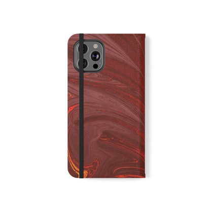 Flip Case – Crimson Current