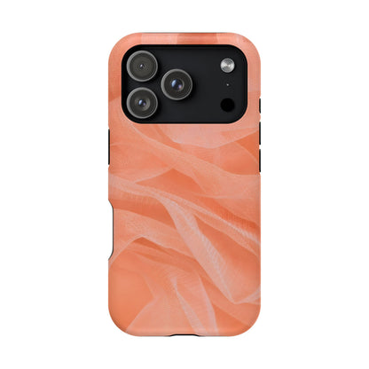 Wireless-Charging Compatible Case – Coral Veil