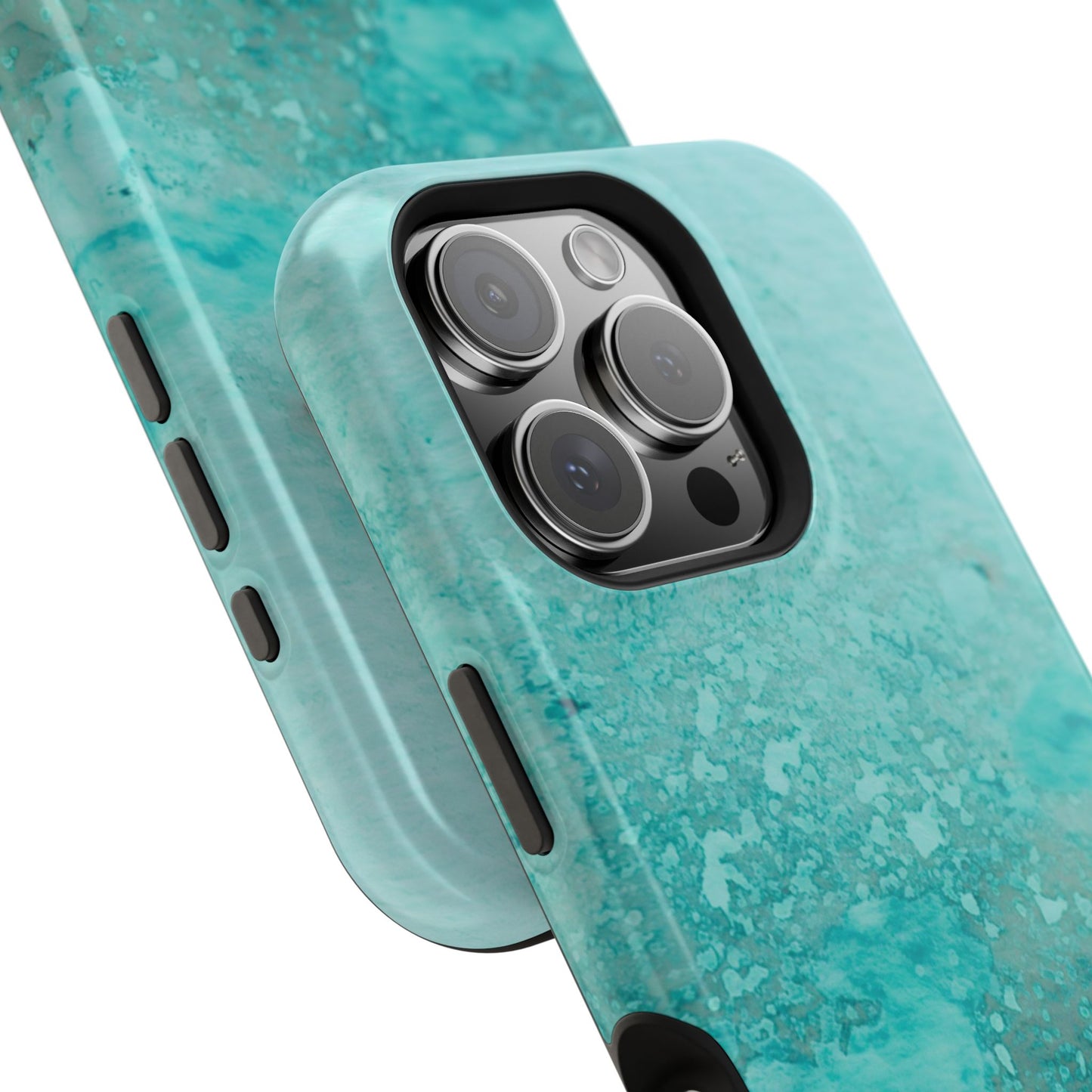 Wireless-Charging Compatible Case – Sea Glass