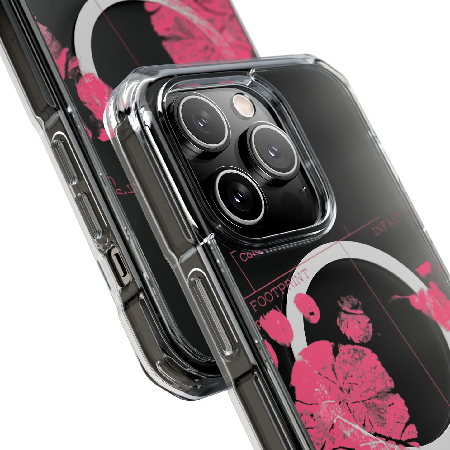 Clear Magnetic Phone Case – Mom’s Little Pink Footprints