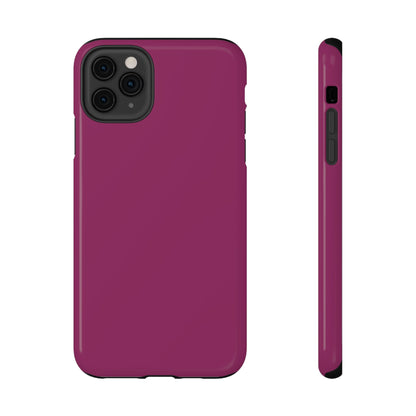 Impact-Resistant Phone Case – Orchard Plum – Compatible with iPhone 11–17 & Samsung Galaxy S22–S26 Series