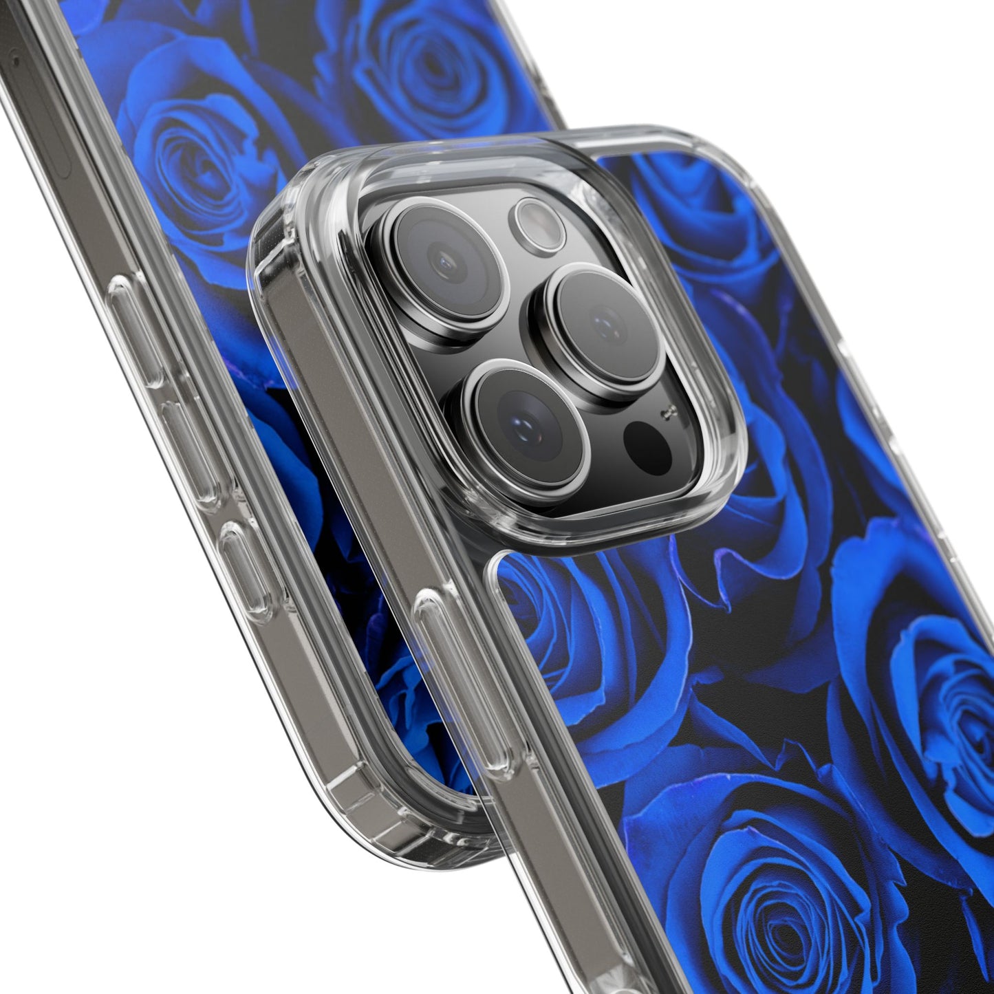 Clear Phone Case – Midnight Bloom