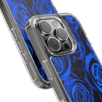 Clear Phone Case – Midnight Bloom