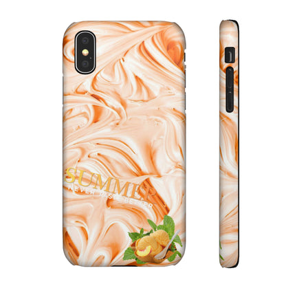 Snap Phone Case – Peach Sorbet
