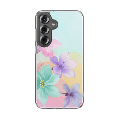 Clear Phone Case – Water Petal