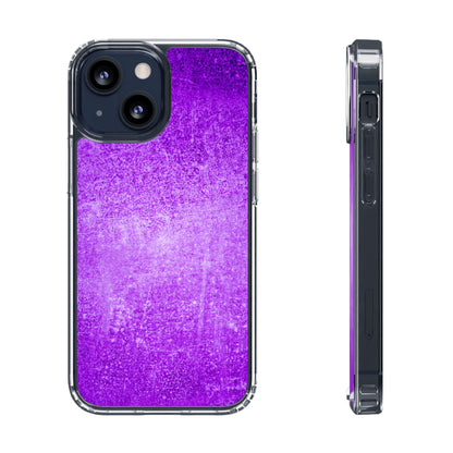 Clear Phone Case – Violet Voltage
