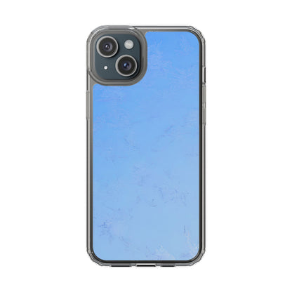 Clear Phone Case – Azure Fade