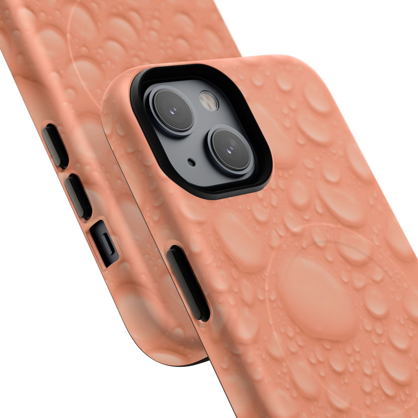 Protective Magnetic Phone Case – Apricot Rain