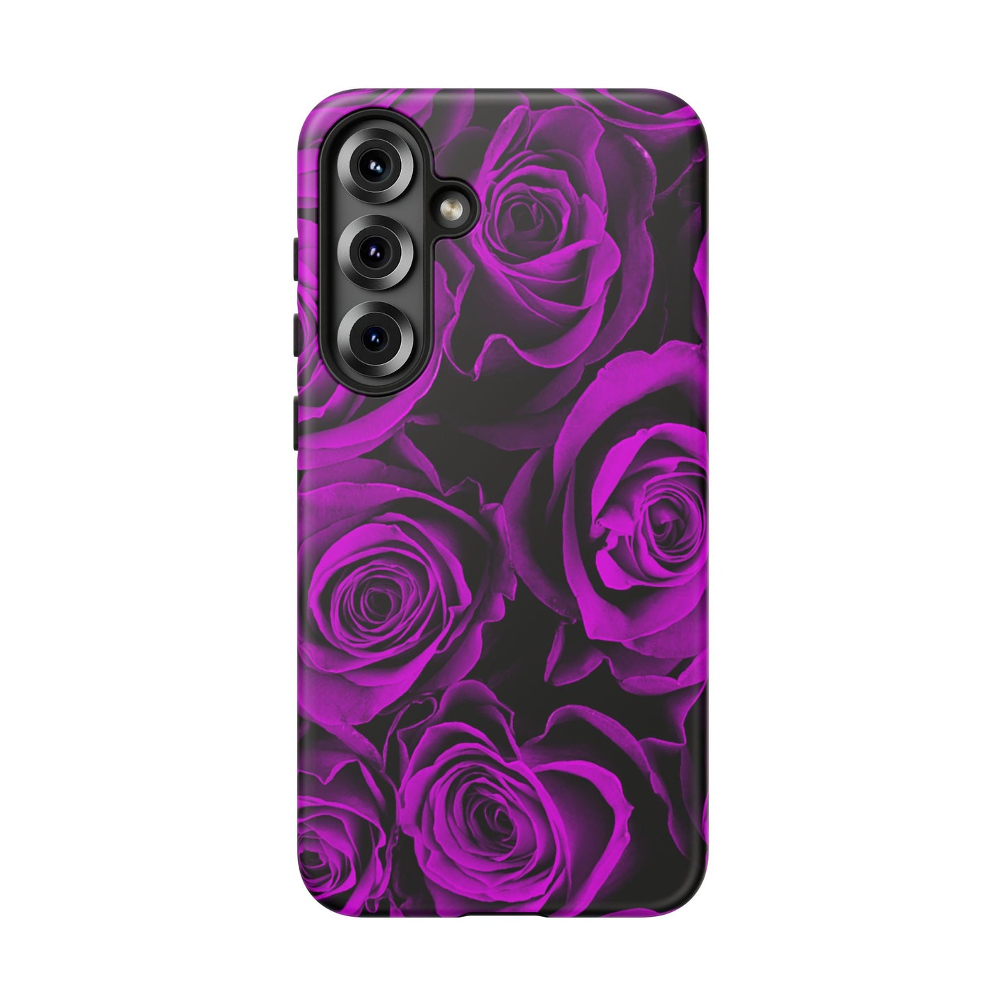 Protective Phone Case – Amethyst Roses