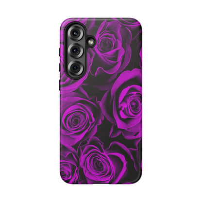 Protective Phone Case – Amethyst Roses