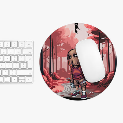 Round Mouse Pad – Wrong Turn