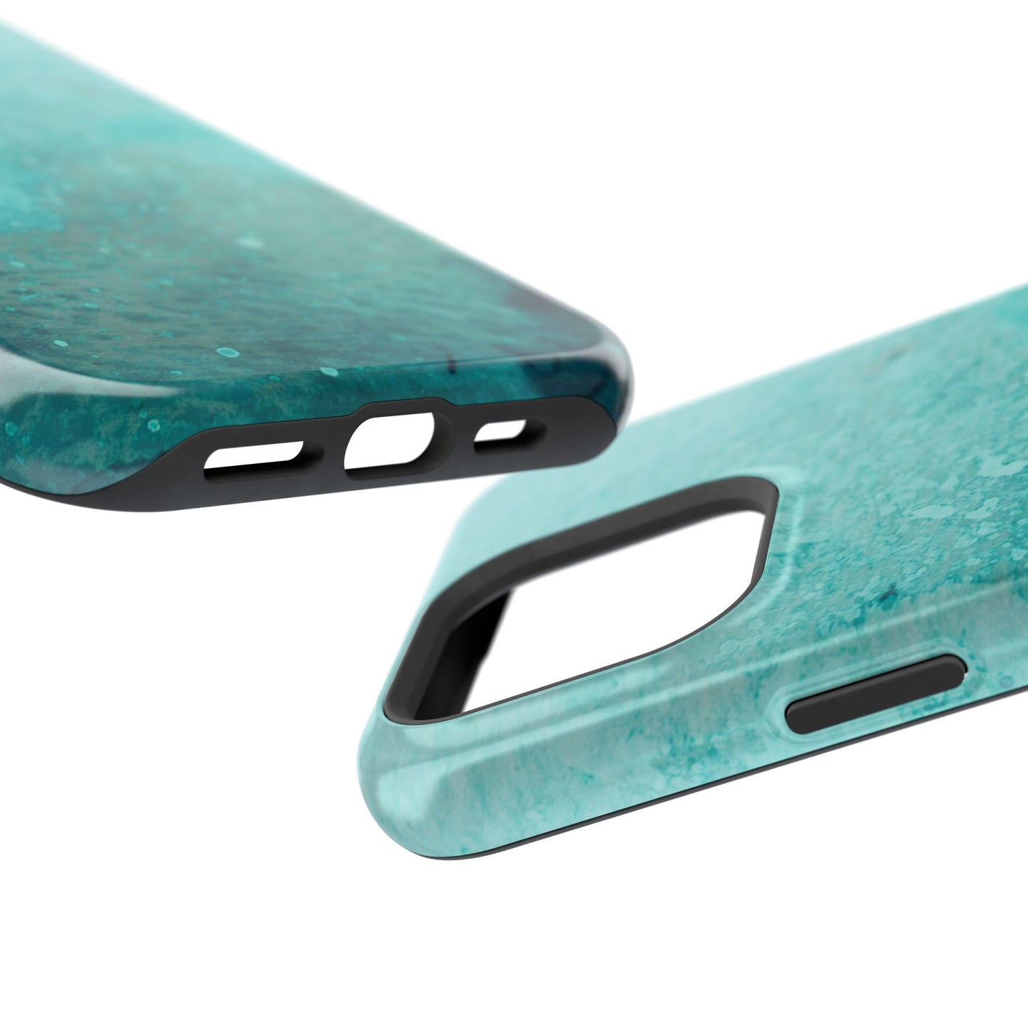 Wireless-Charging Compatible Case – Sea Glass