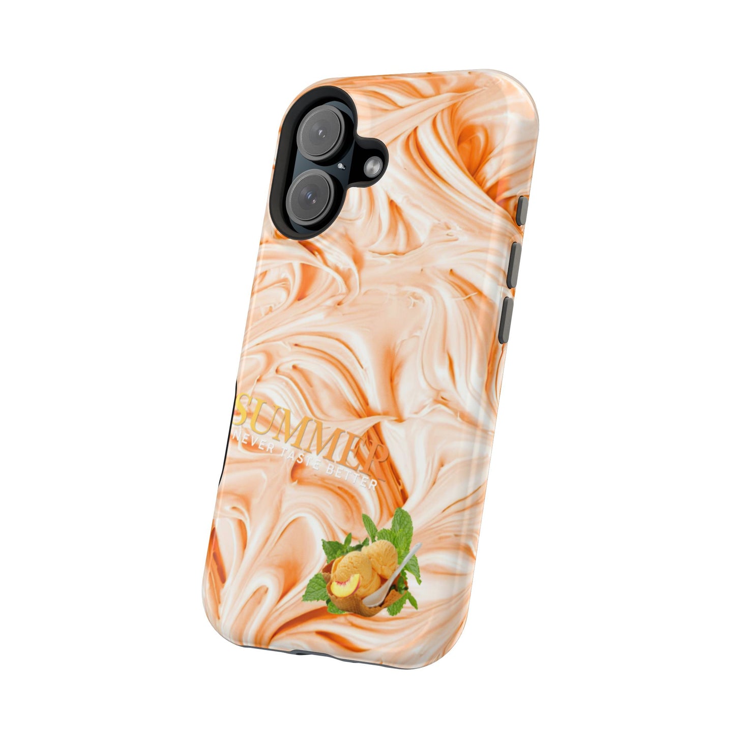 Wireless-Charging Compatible Case – Peach Sorbet