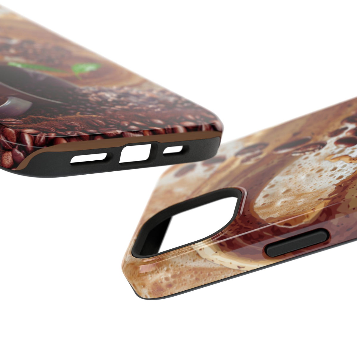 Impact-Resistant Phone Case – Love at First Sip – Compatible with iPhone 11–17 & Samsung Galaxy S22–S26 Series
