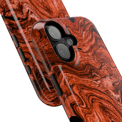 Impact-Resistant Phone Case – Clay in Motion – Compatible with iPhone 11–17 & Samsung Galaxy S22–S26 Series