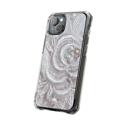 Clear Magnetic Phone Case – Lace Veil