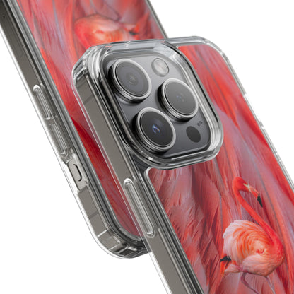 Clear Phone Case – Scarlet Plume