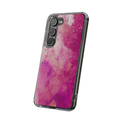 Clear Phone Case – Spilled Wine