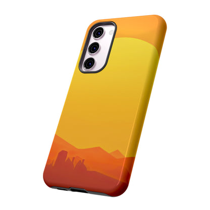 Protective Phone Case – Desert Sunrise