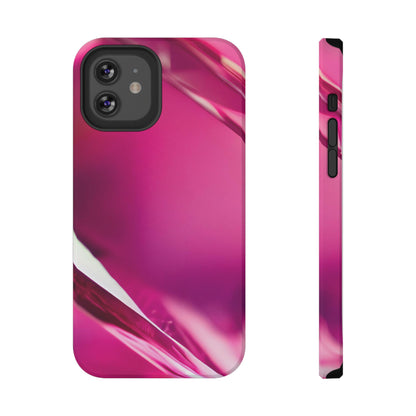 Impact-Resistant Phone Case – Magenta Motion