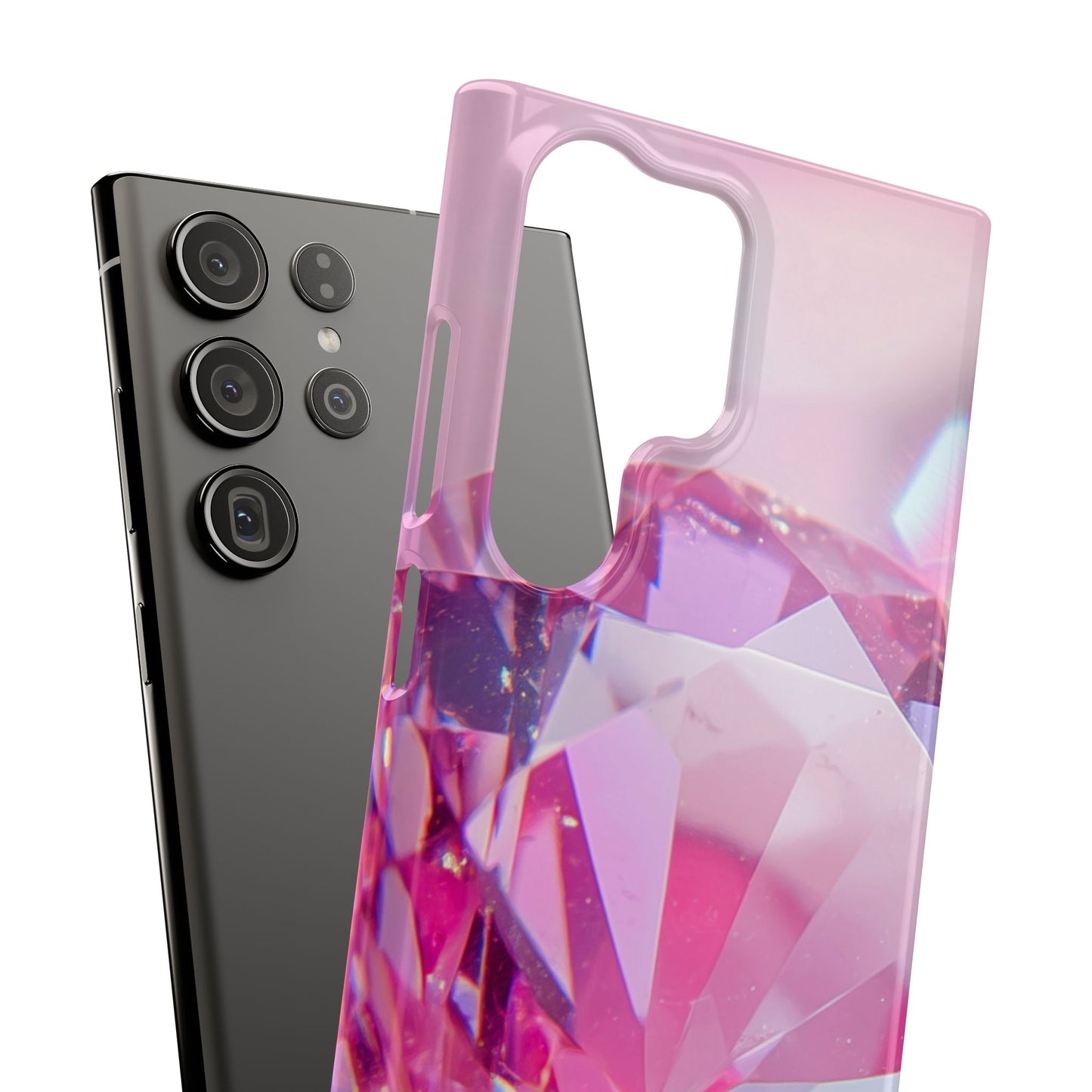 Snap Phone Case – Pink Ice