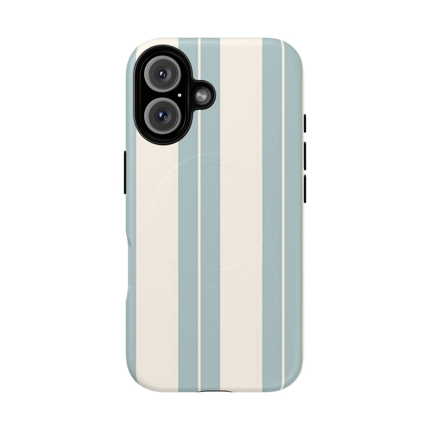 Protective Magnetic Phone Case - Coastal Stripe