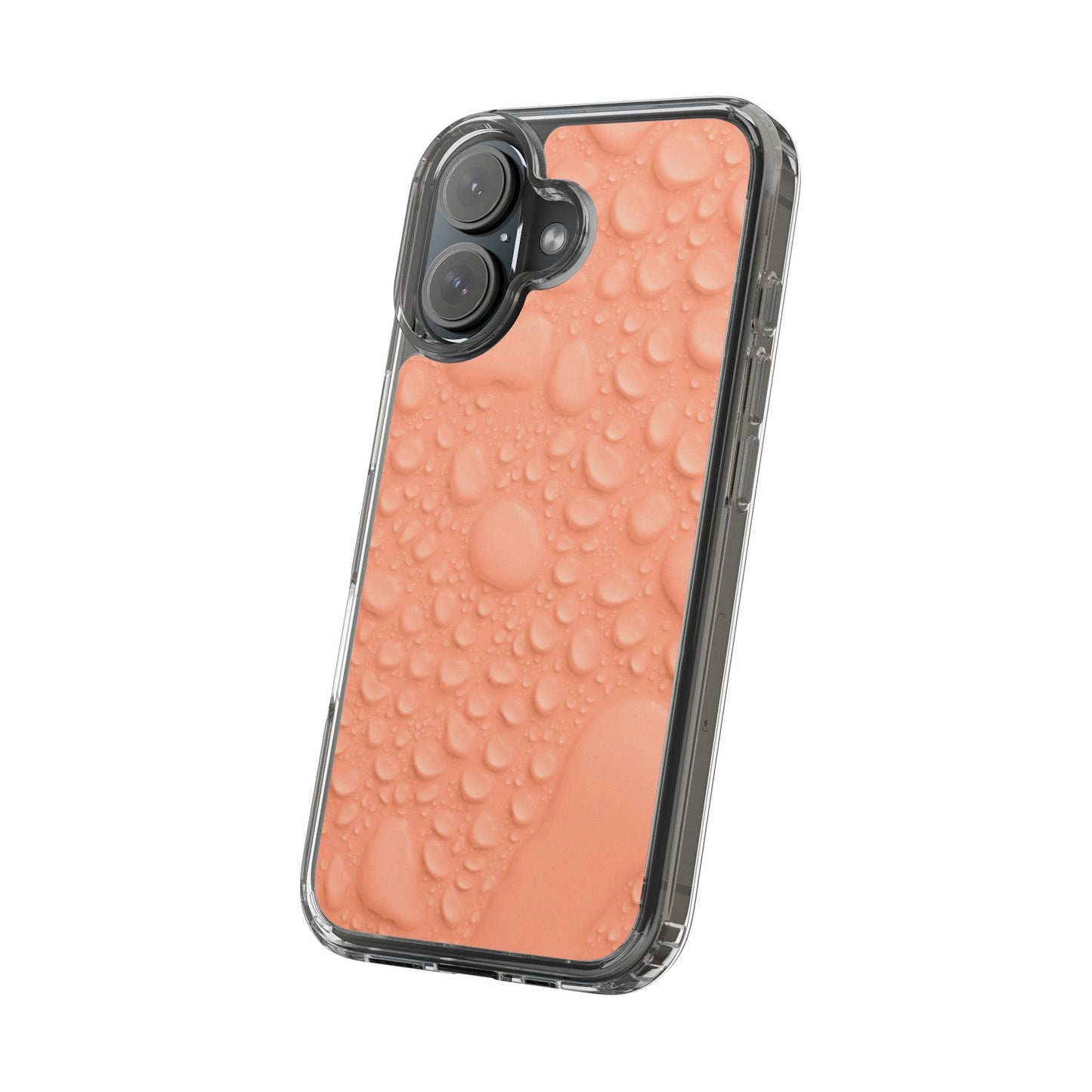 Clear Phone Case – Apricot Rain