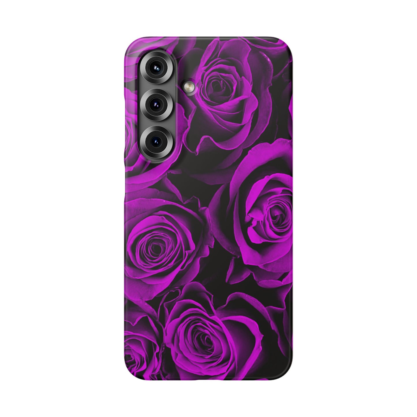 Snap Phone Case – Amethyst Roses