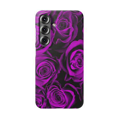 Snap Phone Case – Amethyst Roses