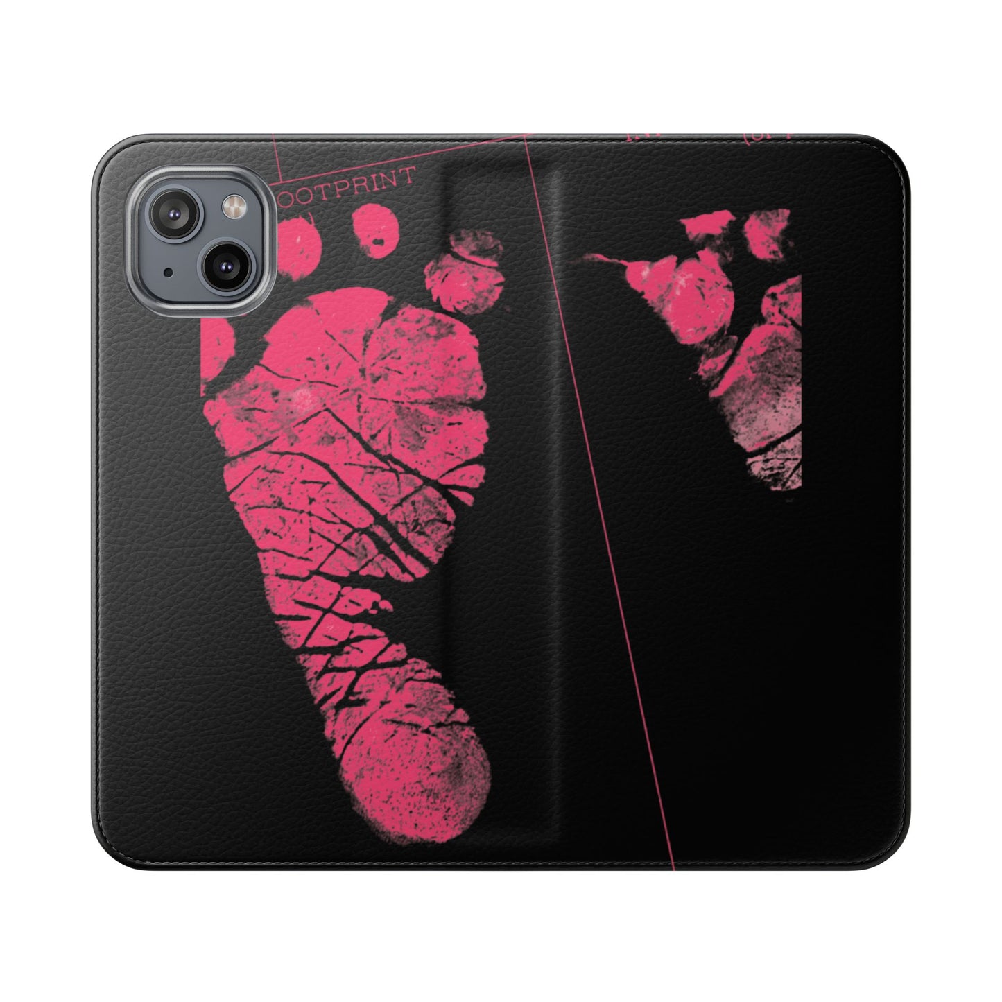 Flip Case – Mom’s Little Pink Footprints