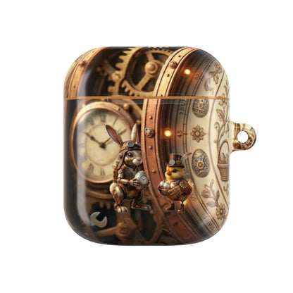 Earbud Case Cover – Clockwork Cottontail