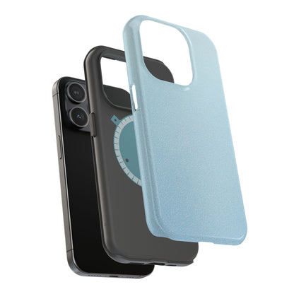Wireless-Charging Compatible Case – Blue Whisper