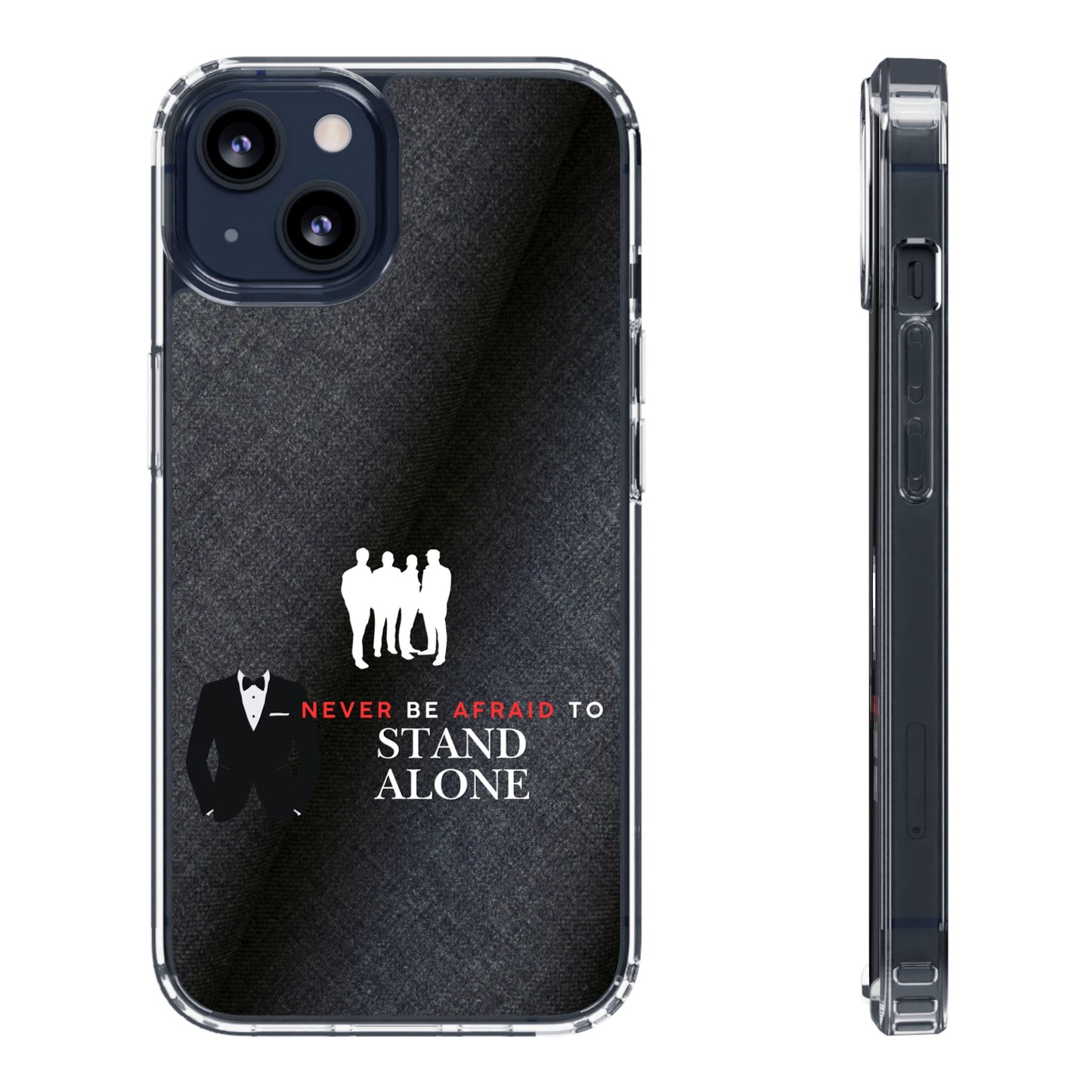 Clear Phone Case – Stand Alone