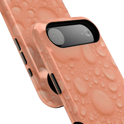 Impact-Resistant Phone Case – Apricot Rain