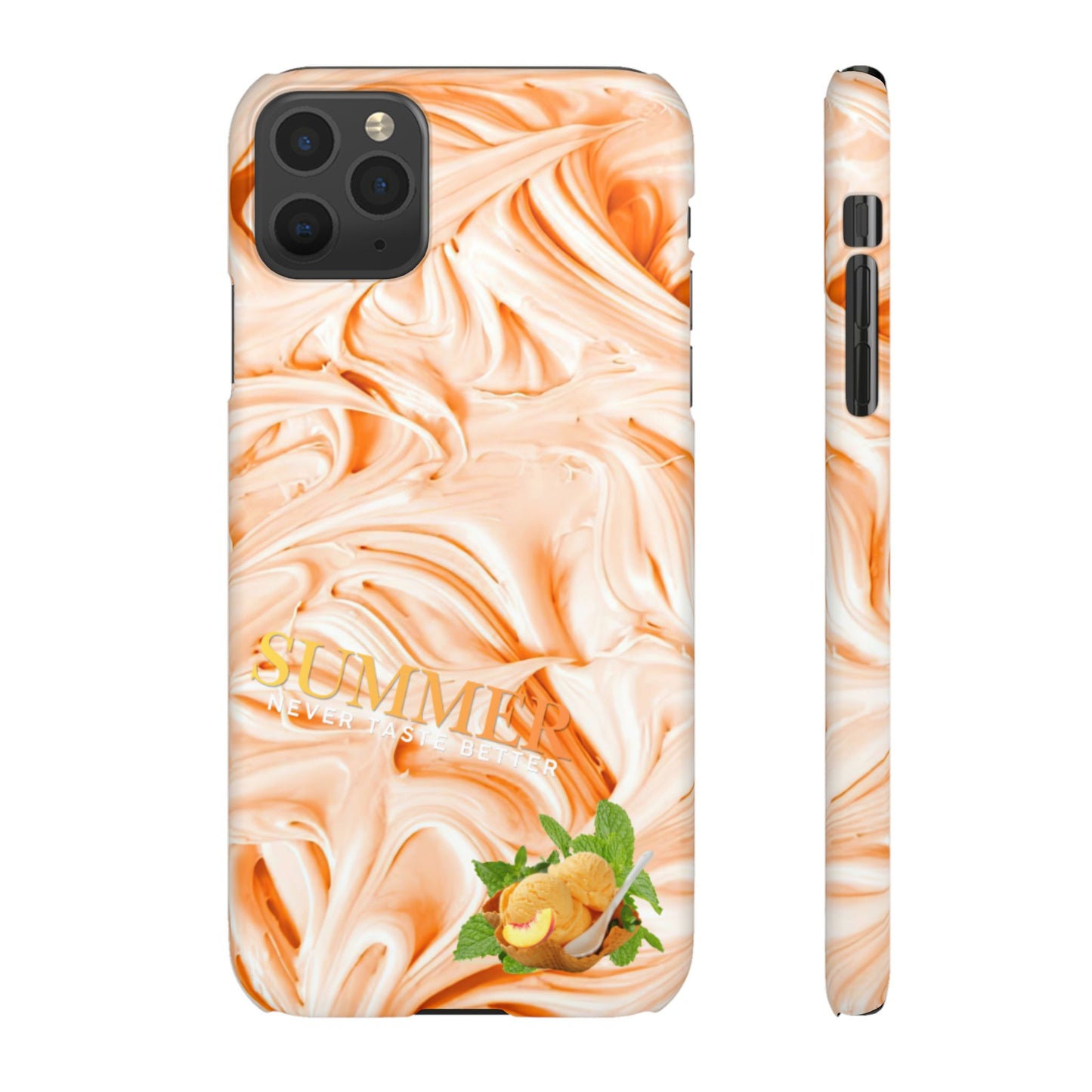 Snap Phone Case – Peach Sorbet