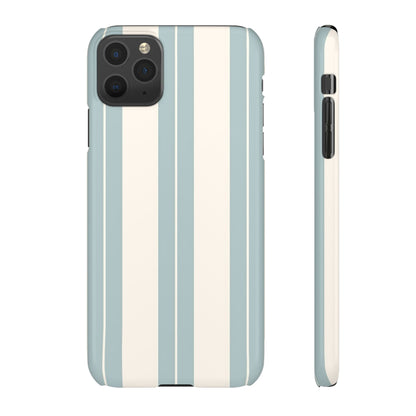 Snap Phone Case – Coastal Stripe