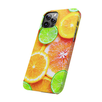Slim Phone Case – Sunkissed Citrus