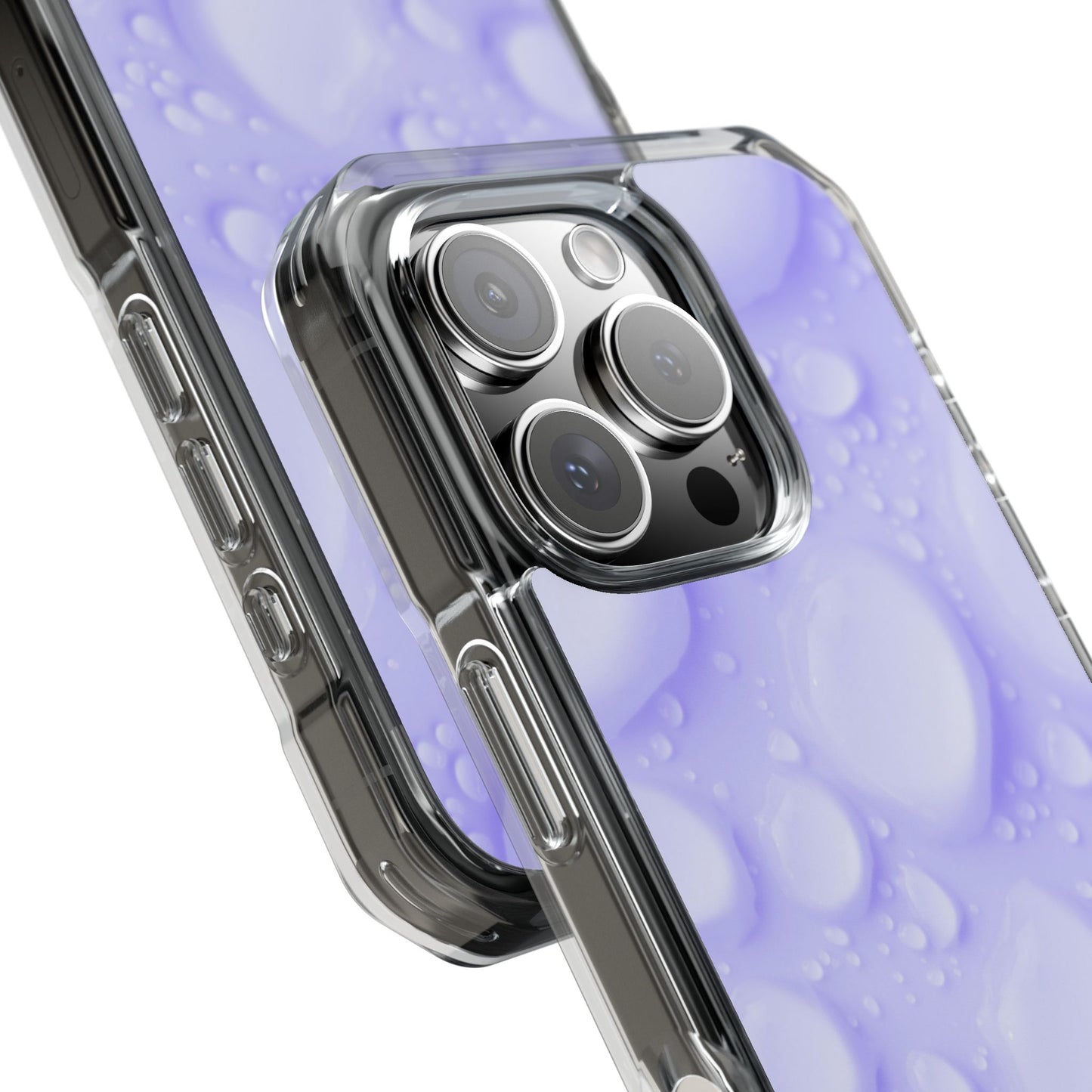 Clear Magnetic Phone Case – Lilac Dew